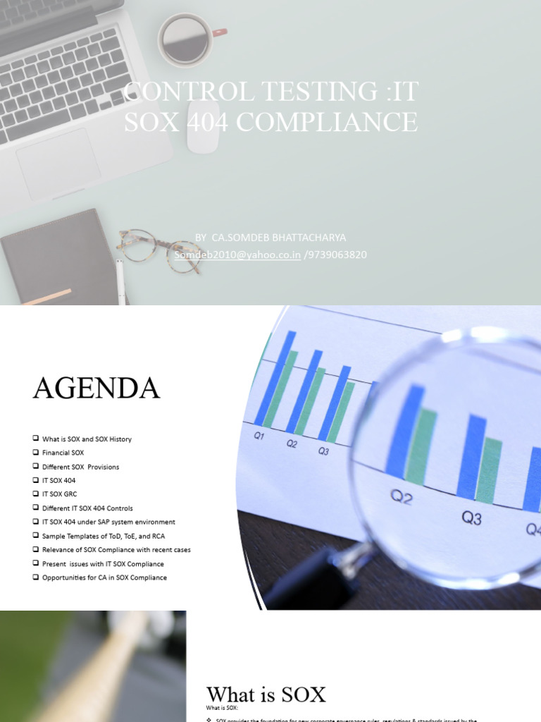 SOX 404 Compliance Overview and Checklist | PDF | Business | Computers