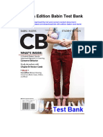 Ebook Cb4 4Th Edition Babin Test Bank Full Chapter PDF