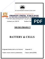 CHEMISTRY MICRO PROJECT 1.1