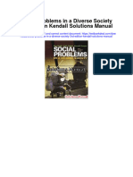 Social Problems in A Diverse Society 3Rd Edition Kendall Solutions Manual Full Chapter PDF