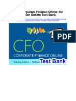 New Corporate Finance Online 1St Edition Eakins Test Bank Full Chapter PDF