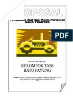 Proposal Traktor Batu Payung