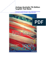 Social Psychology Australia 7Th Edition Vaughan Test Bank Full Chapter PDF