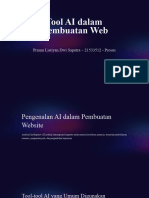 Pengenalan AI Dalam Pembuatan Website