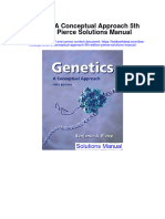 Genetics A Conceptual Approach 5Th Edition Pierce Solutions Manual Full Chapter PDF