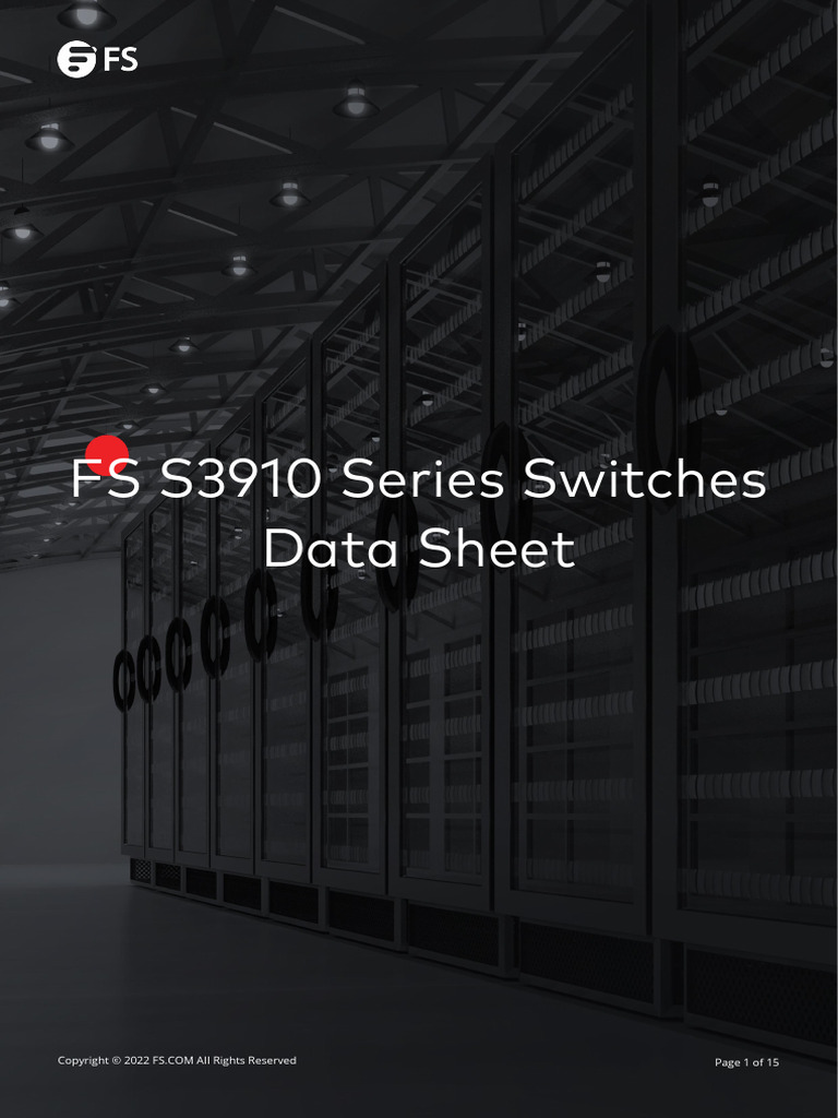 FS S3910 Series Switches | PDF