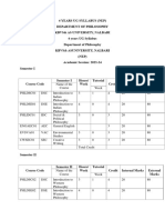 Philosophy Syllabus