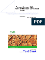 New Perspectives On XML Comprehensive 3Rd Edition Carey Test Bank Full Chapter PDF