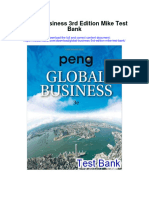 Global Business 3Rd Edition Mike Test Bank Full Chapter PDF