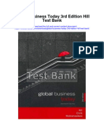 Global Business Today 3Rd Edition Hill Test Bank Full Chapter PDF