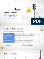 Traffic Signal Awareness Campaign by Slidesgo