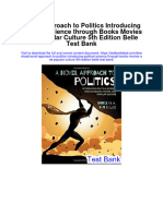 Novel Approach To Politics Introducing Political Science Through Books Movies and Popular Culture 5Th Edition Belle Test Bank Full Chapter PDF