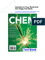 Ebook Chem 2 Chemistry in Your World 2Nd Edition Hogg Test Bank Full Chapter PDF