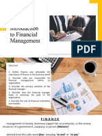 Financial Management Week 1