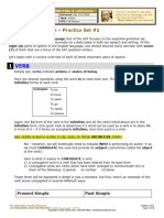 SAT WRITING & LANGUAGE - Drill 1 - CAROLINA PLASENCIA