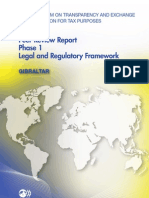 Peer Review Report Phase 1 Legal and Regulatory Framework: Gibraltar