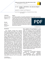 Anthocyanins in Thai Rice Varieties: Distribution and Pharmacological Significance