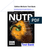 Download Nutr 1St Edition Mcguire Test Bank full chapter pdf