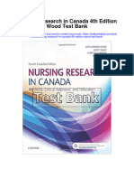 Download Nursing Research In Canada 4Th Edition Wood Test Bank full chapter pdf