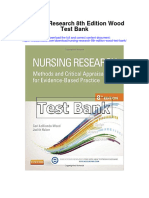 Download Nursing Research 8Th Edition Wood Test Bank full chapter pdf