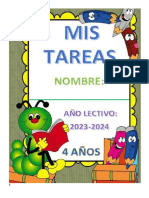 Folleto de Tareas 4 Años 23-24