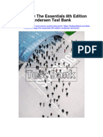 Sociology The Essentials 8Th Edition Andersen Test Bank Full Chapter PDF