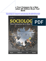 Sociology Your Compass For A New World Canadian 4Th Edition Brym Test Bank Full Chapter PDF