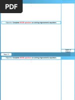 Year 11 - Trig Equations iGCSE Questions