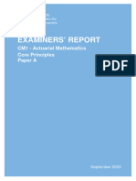IandF - CM1A - 202309 - Examiner Report