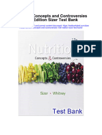 Nutrition Concepts and Controversies 13Th Edition Sizer Test Bank Full Chapter PDF
