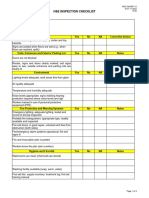 Msc-Qhsef-12 Hse Inspection Checklist