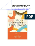 Group Counseling Strategies and Skills 8Th Edition Jacobs Test Bank Full Chapter PDF