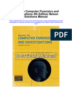 Guide To Computer Forensics and Investigations 4Th Edition Nelson Solutions Manual Full Chapter PDF