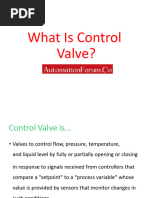 Control Valve Actuator