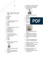 Soal Latihan Sistem Pernafasan