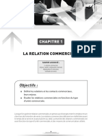 La Relation Commerciale: Chapitre 1 Chapitre 1