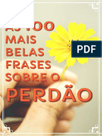 As 100 Mais Belas Frases Sobre o PERDÃO - E-book