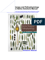 Nutrition Therapy and Pathophysiology 3Rd Edition Nelms Solutions Manual Full Chapter PDF