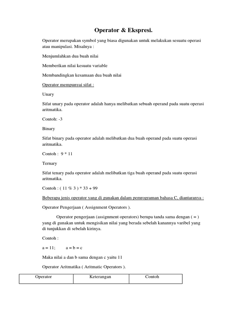 Algoritma Pemrograman Informatika 1 - p4 | PDF