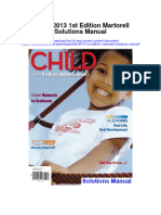 Ebook Child 2013 1St Edition Martorell Solutions Manual Full Chapter PDF