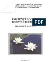 Asistenţă Socială: Tendinţe Şi Perspective: Bibliografie Selectivă