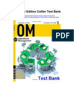 Om 5 5Th Edition Collier Test Bank Full Chapter PDF