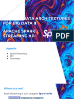 Lecture #7.2 - Apache Spark - Streaming API