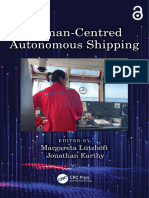 Human-Centred Autonomous Shipping