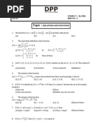 Relations and Functions Q-3