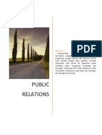 Laporan Kebutuhan Tambahan Tim Public Relations Dalam Proyek Multisektor