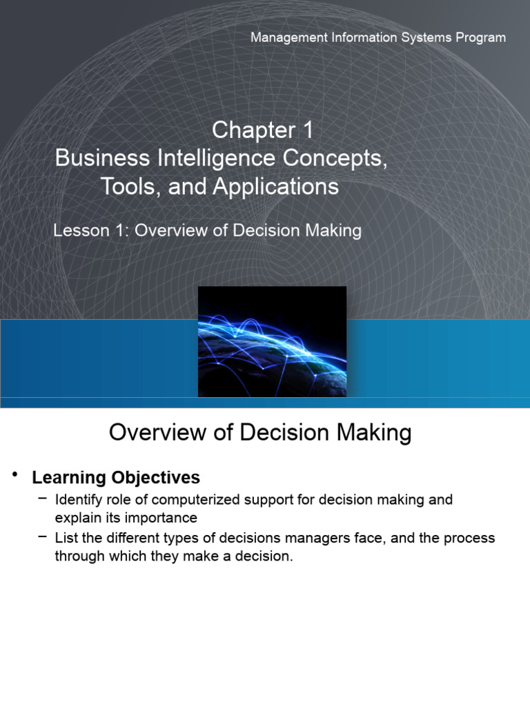 MIS 357 - Business Intelligence (Teaching Supported Material) | PDF ...