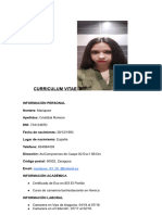 Curriculum Vitae: Mariajose - 93 - 28 - @hotmail - Es