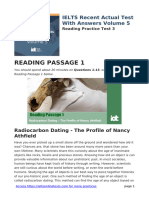 Reading Passage 1: IELTS Recent Actual Test With Answers Volume 5