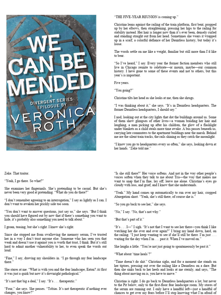 We Can Be Mended PDF